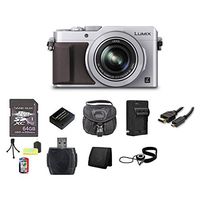 eBasket Panasonic LUMIX DMC-LX100 Digital Camera (Silver) 64GB