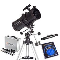 Celestron 21049 Bundle PowerSeeker 127mm Telescope With Fully Coated Glass Optical Components And High Transmission Coatings For Enhanced Image Brightness And Clarity