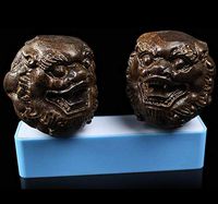 Laogg Baoding Balls Chinese,Agarwood Solid Walnut Fitness Handball Massage Health Care Ball Handball Player Middle-Aged Elderly