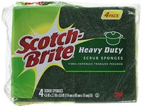 Scotch-Brite Heavy Duty Scrub Sponge, 3-Count (Pack of 4) Total 12 Sponges