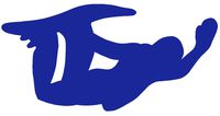 hBARSCI Snowboarding Sketch Vinyl Decal - 5 Inches - for Cars, Trucks, Windows, Laptops, Tablets, Outdoor-Grade 2.5mil Thick Vinyl - Cobalt Blue
