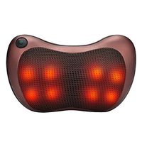 Pillow Massager, Rhegene 8 Heat Circular Neck Waist Shoulder Back Shiatsu Massager