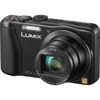 Panasonic Lumix DMC-ZS25 16.1 MP Compact Digital Camera with 40x Intelligent Zoom (Black) - DMC-ZS25K