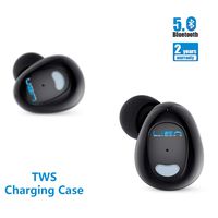 True Wireless Earbuds Bluetooth 5.0, LISN Business Sports TWS in-ear Earphones with Charging Case One Step Pairing Touch-Control Operation IPX5 Waterproof Noise Cancelling Headphones