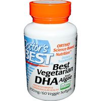 Best Vegetarian DHA 200mg - Doctors Best - 60 - VegCap