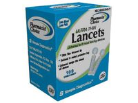 Pharmacist Choice 33g Ultra Thin Lancets 100/bx