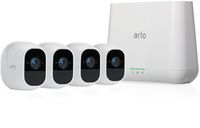 Arlo Pro 2 - Wireless Home Security Camera System with Siren | Rechargeable, Night vision, Indoor/Outdoor, 1080p, 2-Way Audio, Wall Mount | Cloud Storage Included | 4 camera kit