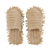 A Pair Hot Selling Multifunctional Fiber Slipper Shoe Covers Clean Slippers Lazy Drag Shoe Mop Caps Household Tools with
