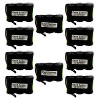 10x 3.6V 4200mAh NiMH Battery Pack for Welch Allyn 72500 Life Light