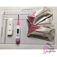 Digital Ovulation Thermometer BBT Centigrade (Celsius) + Fertility Chart + 10 Pregnancy Cassette Test