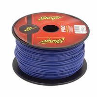 50 Foot Section of Stinger 16 Gauge Blue Primary Remote Wire