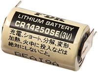 Lithium Battery, Size 1/2 AA, 3.0V