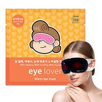 Ilover Eye Mask for Sleeping Citrus Scent 10 Sheet Warm Steam, Traveling, Relaxing and Tiredness Instantly Warm Helps Eye injuries, relieves dry eyes.