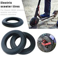 Electric Scooter Tire Wheel for Xiaomi Scooter M365 Pro, Earthquake-Proof Anti-Skidding Rubber Outer Tires,10 Inch Front/Rear Tire Wheel Replacement