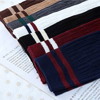 Meolin Women's Extra Long Cotton Over Knee High Socks Girls Stockings Knee High Long Socks,Brown,60cm