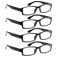 Reading Glasses 4 Pack Men n Women Readers 2.00