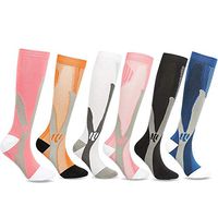 15-20mmHg Compression Socks for Women and Men-Best Knee High Compression Socks Women 20-30 mmhg Running,Pregnancy,Travel,Nurse,Medical,Athletic,Circulation & Recovery