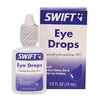 Swift First Aid 1/2 Ounce Bottle Tetrasine Eye Drops - Swift First Aid 1/2 Ounce Bottle Tetrasine Eye Drops - 242800