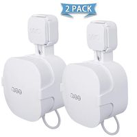 HOLACA Outlet Mount Holder for eero mesh WiFi System-Easily Be Moved-Saving Space-No Messy Wires and Screws (2 Pack)