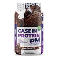 AboutTime Casein Protein Chocolate 2 Pounds - 20 Grams Protein, Nighttime Recovery Formula, No Artificial Sweeteners, No Growth Hormones