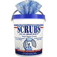 Scrubs 42272CT in-A-Bucket Hand Cleaner Towels, 6 EA
