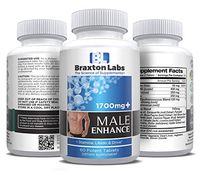 Braxton Labs Male Enhance 1700mg+ 60 Tablets Enhance The Male Sexual Experience