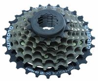 Shimano 7 Speed Cassette CS-HG20-7 (Brown/ Black)