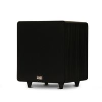 Acoustic Audio PSW400-10 Home Theater Powered 10" LFE Subwoofer Black Front Firing Sub