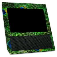 MightySkins Skin Compatible with Amazon Echo Show - Peacock Feathers | Protective, Durable, and Unique Vinyl Decal wrap Cover | Easy to Apply, Remove, and Change Styles | Made in The USA