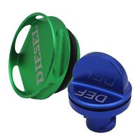 Yuzlder Magnetic Diesel Fuel Cap & DEF Cap for Dodge RAM Trucks (2013-2018) Dodge Ram Diesel Trucks 1500 2500 3500 The Original Lightweight Design