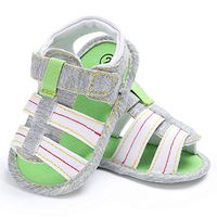 Baby Toddler Boys Sandals, ♥ Beyonds Hollow Out Canvas Shoes, Soft Sole Anti-Slip Infant Summer Outdoor Shoes Newborn First Walker Crib Shoes Sneaker Loafers