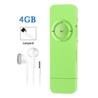MP3 Player, Dyzeryk 4GB MP3 Player with USB Flash Drive, Portable HiFi Lossless Sound MP3 Music Player, Supports up to 64GB