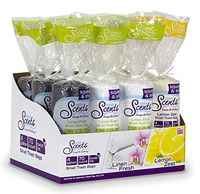 Color Scents Small Trash Bags - 4 Gallon, 70 Ct (Pack of 12), Twist Tie Fresh Collection