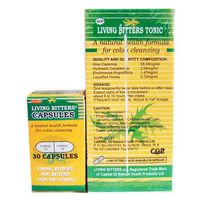 Capital 02 Living Bitters Tonic & Capsules!! ALL NATURAL, Expires 2017, Unisex!!