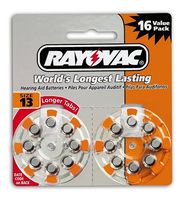 Rayovac Hearing Aid Batteries, Size 13, 32-Pack