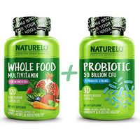 Bundle: Whole Food Multivitamin for Women 50+ and Probiotic