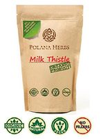 Milk Thistle Seed Powder Organic, Silybum Marianum, Liver Detox, Cleanse, Antioxidants, Protect Your Liver, 426mg Silymarin per 100g