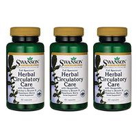 Swanson Full Spectrum Herbal Circulatory Care 60 Capsules (3 Pack)
