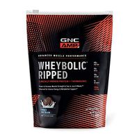 GNC AMP Wheybolic Ripped Whey Protein Powder - Cookies and Cream, 9 Servings, Contains 40g Protein and 15g BCAA Per Serving