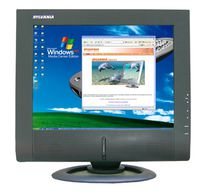 Sylvania CL772b 17" LCD Monitor with Speakers (Black)