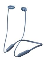 JVC Marshmallow Wireless, Earbud Headphones, Water Resistance(IPX4), 8 Hours Long Battery Life, Secure and Comfort Fit with Flexible Soft Neck Band and Memory Form Earpieces - HAFX35BTH (Misty Gray)