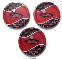 Ole Miss Rebels Party Bundle 9" Plates (24)