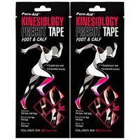 Pure-Aid Kinesiology Precut Tape Foot & Calf(2 Pack)