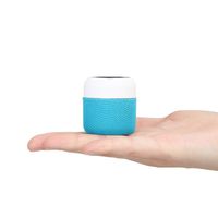 Mini Bluetooth Speaker, EForces 3D Surround Sound Speakers, Portable Mini Party Speaker & Wireless Speaker Portable Speaker for Party Travel Camping Outdoor - Blue