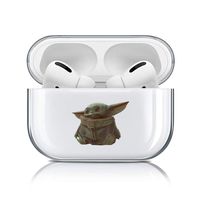 PORTOWN Baby Yoda AirPods Pro Case Protective Cover, Cute Cartoon Earbud Case for Apple AirPods Pro(H01)