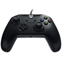 PDP Wired Controller for Xbox One, Xbox One X and Xbox One S, Raven Black