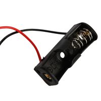 LanLan 5Pcs 23A/A23 Battery (12V) Clip Holder Box Case Black