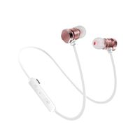 Wireless Earbuds, Magnetic Bluetooth Headphones V5.0 with Build-in Mic Sport Sweatproof Earpiece Noise Cancelling Earphones for Workout/Running Compatible with Samsung Android Cellphones