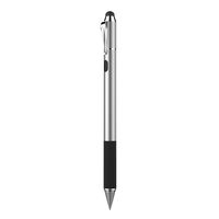 MoKo Universal Active Stylus Pen, 2-in-1 Capacitive Fine Point Touch Screen Tablets Stylus Pencil Fit with Apple iPad, Mini/Air/Pro, iPhone, Samsung Galaxy, Touchscreen Devices & Smartphones - Silver