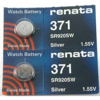 #371 Renata Watch Batteries 2Pcs